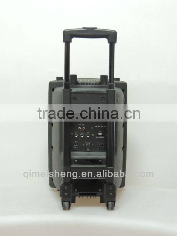 Hoxen 12" high power plastic audio speakers with built-in amplifer and bluetooth L-4