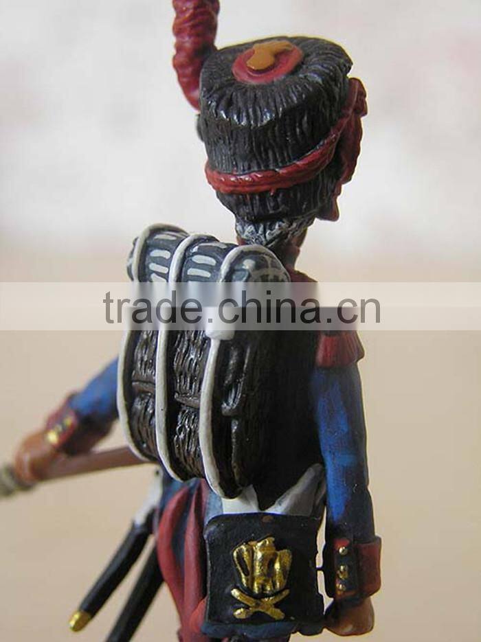 Hand-painted Soldier Figure French ArtIlleryman Miniature
