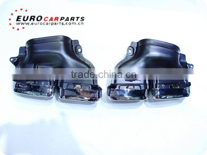S63 muffler tips fit for MB S-CLASS/E-CLASS/C-CLASS W222 S63/W212 E63/W204 C63 style tips/exhuast tips/muffler