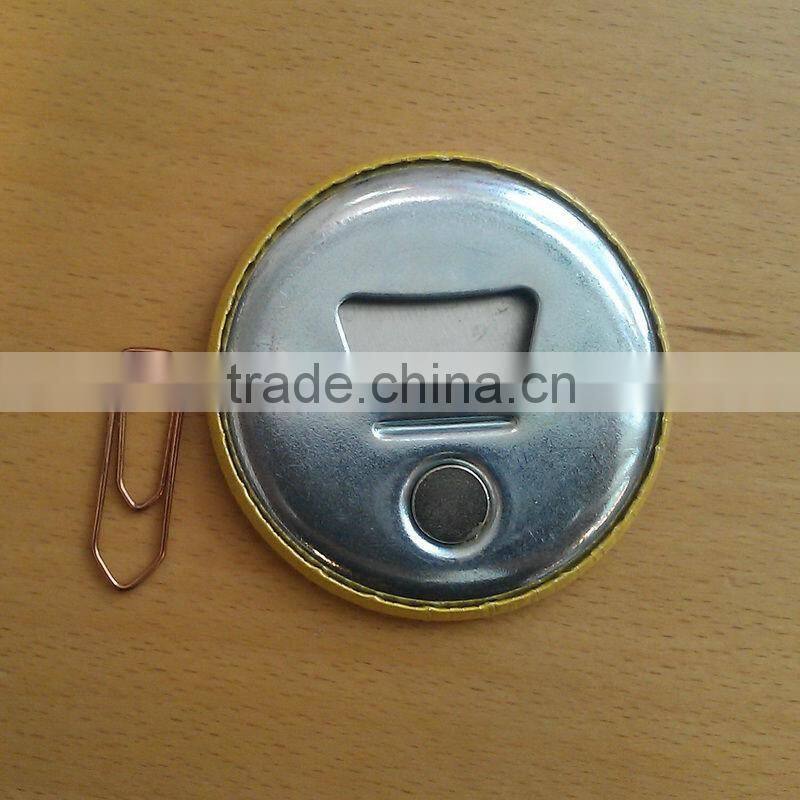 OEM promotion magnetic bottle opener, beer magnetic opener, tinplate bottle opener fridge magnet