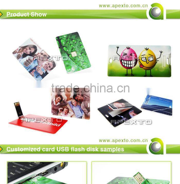 Business personal card usb flash with free logo printing