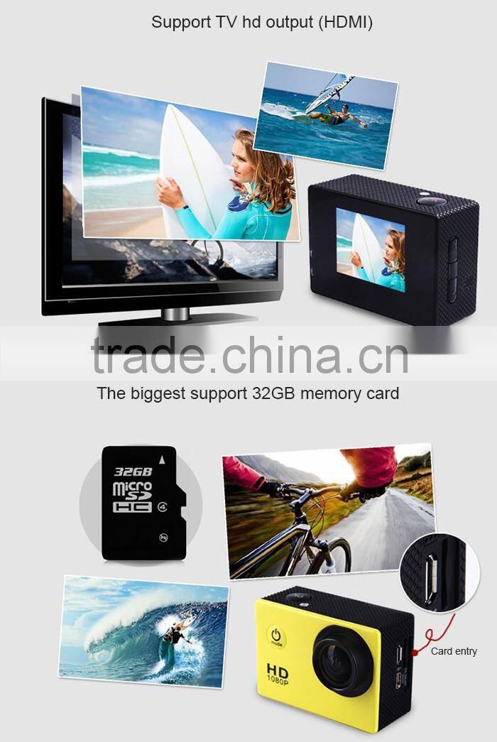 1080P/720P waterproof sport camera sj4000 nopro camera