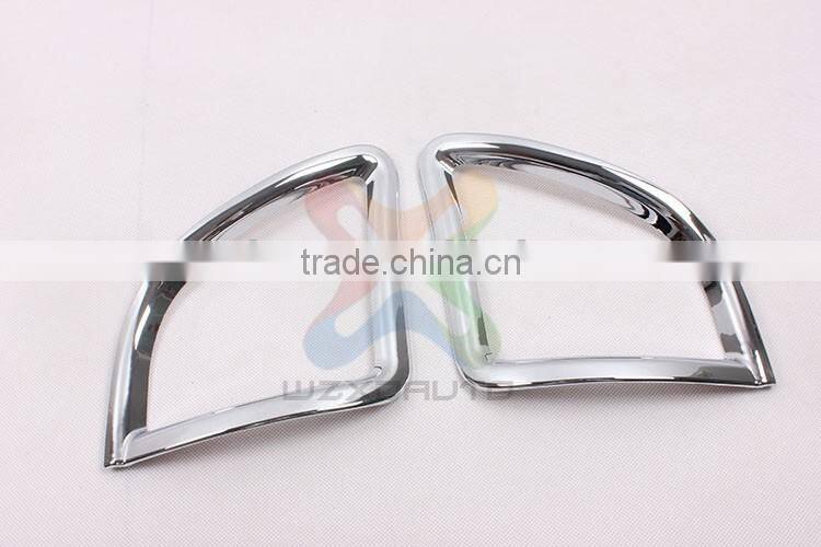 Chrome Rear Tail Fog Light Lamp Cover Trim 2pcs REAR FOG LAMP COVER FOR PEUGEOT PG 2008