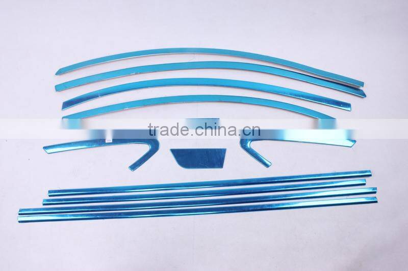 Stainless Steel Door Window Frame Sill Molding Trim WINDOW FRAME TRIMES FOR CHEVROLET SAIL 2010
