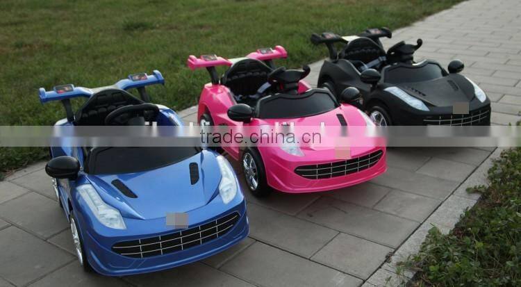 2.4G bluetooth remote control battery power ride on cars wholesale