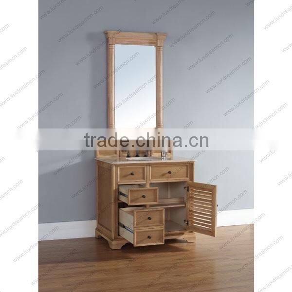 Toronto nature wood bathroom vanities with granite top