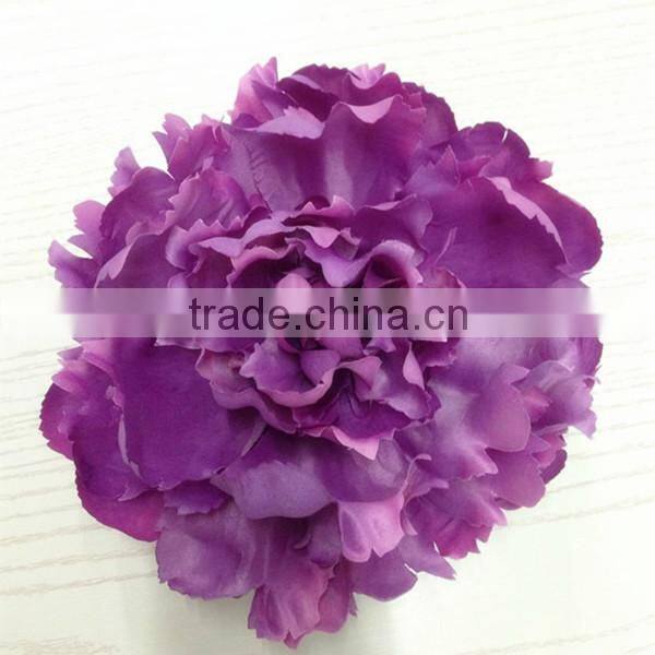 22cm large silk flower artificial pink peony flower head for wedding decoration wholesale flowers artificial