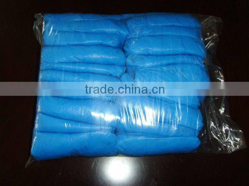 surgical disposable nonwoven/cpe shoecover,good qualities and cheap price