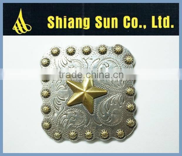 Custom cheap metal solid brass belt buckles