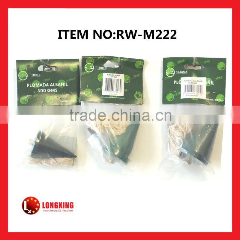 Factory Supply Heavy steel solid measuring tool plumb bob,dome plumb bob