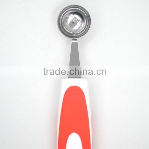 Novel design TPR handle Hot sales in Amazon fruit melon watermelon spoon