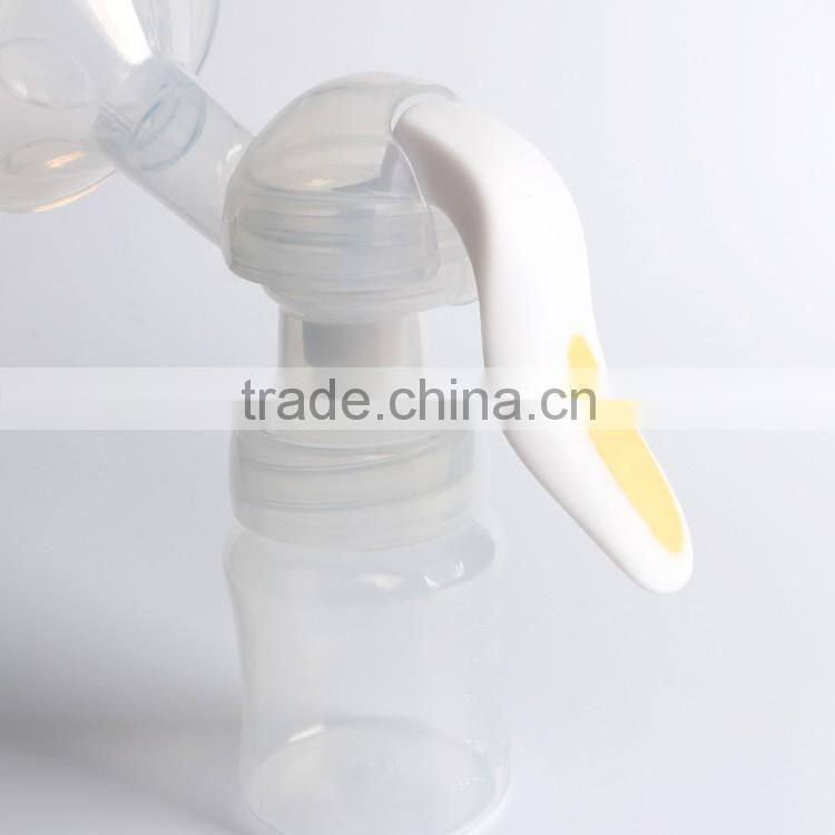 2016 Best Selling Baby Care Manual Breast Milk Vacuum Pump
