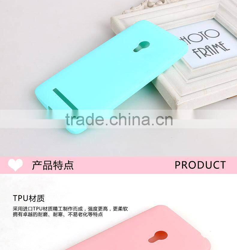 Factory price clear soft tpu cover case for asus zenfone 5