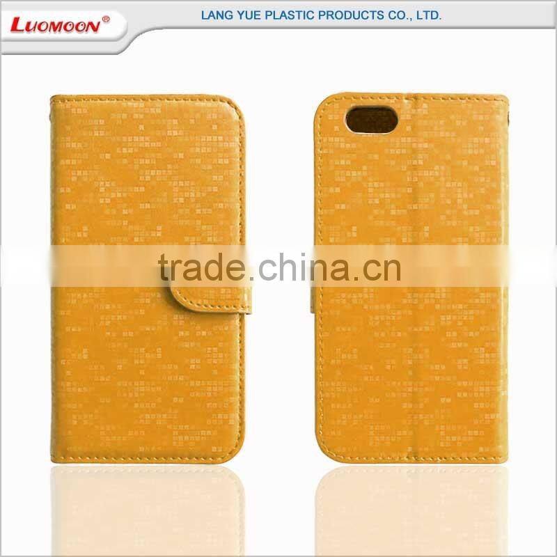 wallet style diamond pattern leather flip cover case for xiaomi mi5 mi4i mi3 mi2