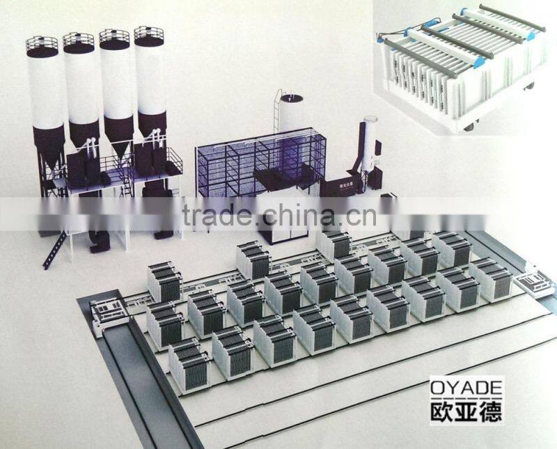 new china modern house design movable production line for lightweight sandwich panel