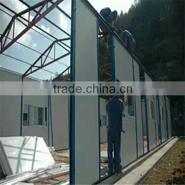 Light steel structure prefabricated mobile prefab houses