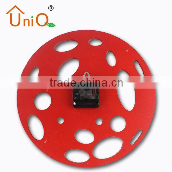 MDF ROUND HOME ART WALL CLOCK