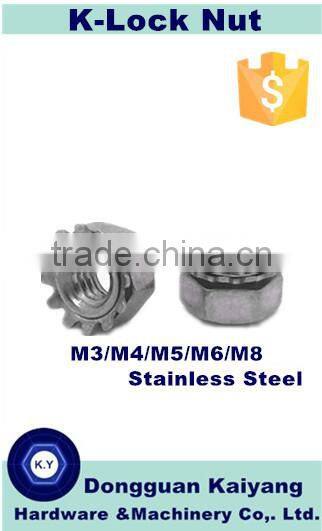 M3, M4, M5, M6, M8 Conical Kep Nut