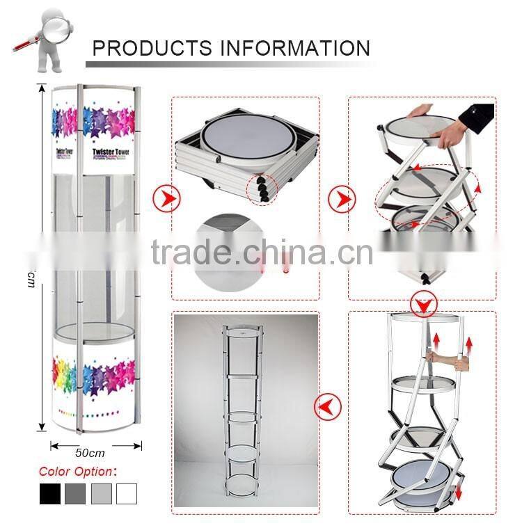 portable cosmetic counter display