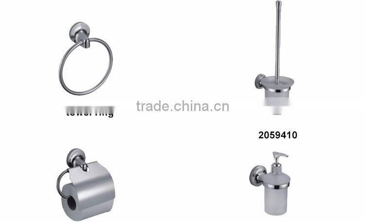 timber holder Eco-Friendly zinc alloy durable material hotel bathroom set china