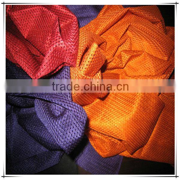 Warp knitting tricot 100% polyester sports mesh fabric