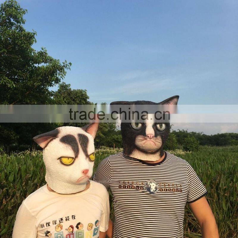 Halloween newest dress up head Latex material big rooster mask for cosplay