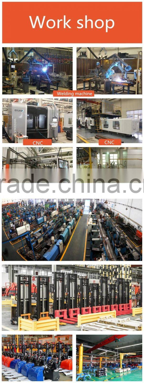 500kg, lifting height 1600mm used manual stacker