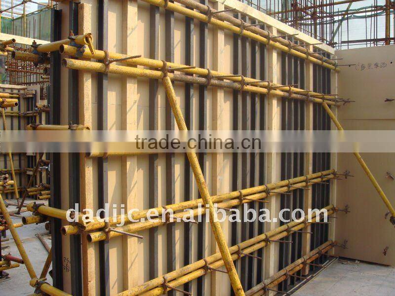 Construction timber will be replaced by WPC construction formwork