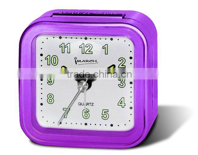 BB06808 old fashion mini travel alarm clock/selling well all over the world