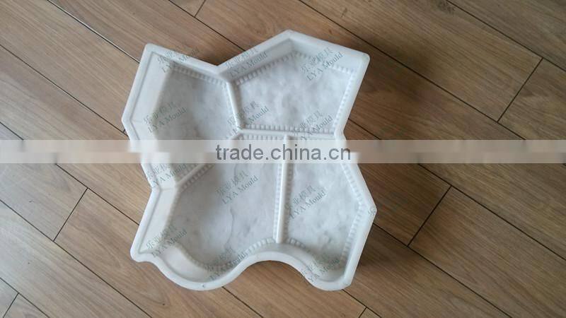 plastic modling paver block