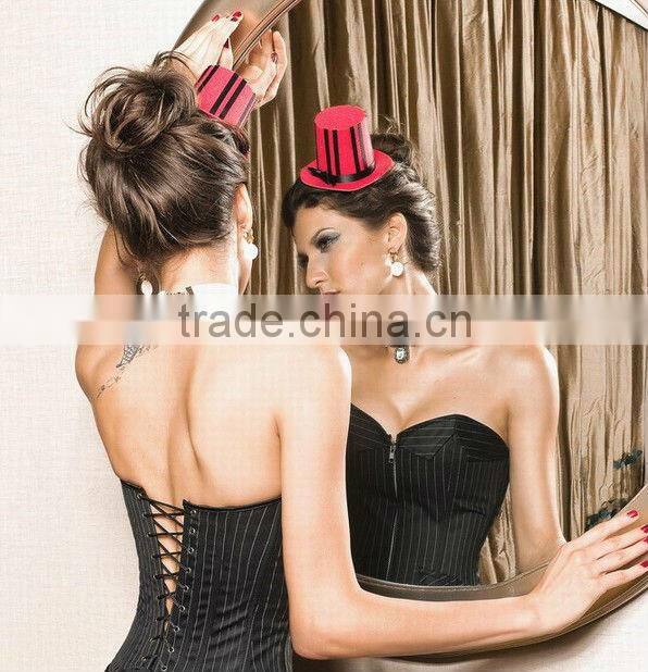 MYLOVE red fascinator handmade top hat women party MLGM050