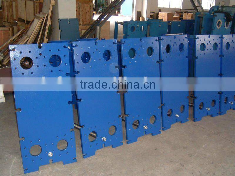 Thermowave plate heat exchanger,heat exchanger manufacture