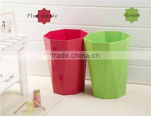 PP Trash Can Suzhou New way Eight Shape Plastic pp trash can