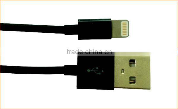 MFi Certified Classic Charing Round TPE Cable With ABS housing