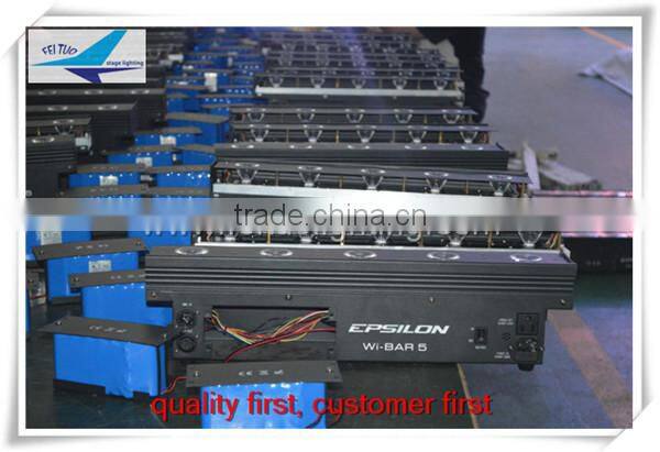 outdoor light battery 6 lens led uplight rgbaw uv battery 18w