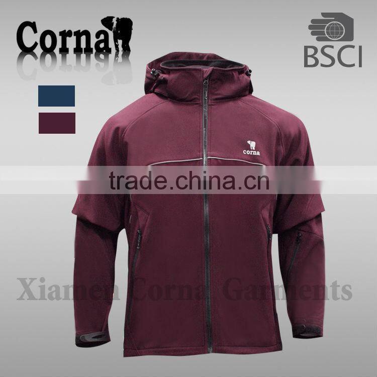 Newest style men custom thin running jacket