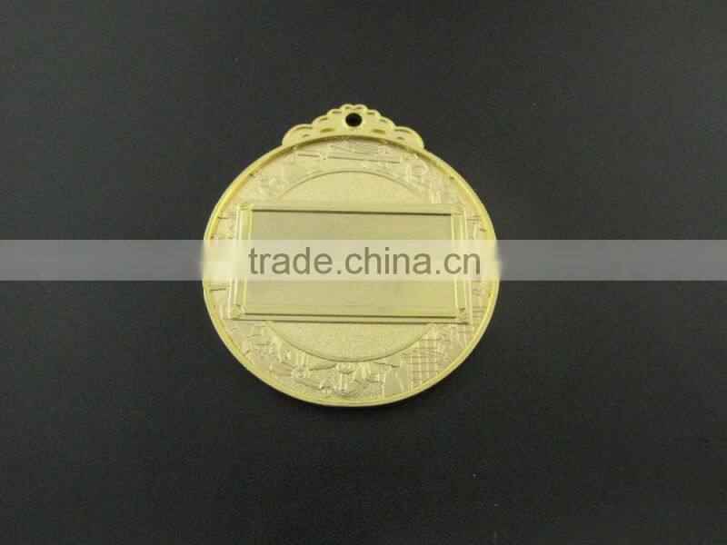 five-pointed star shape gold plating metal medal