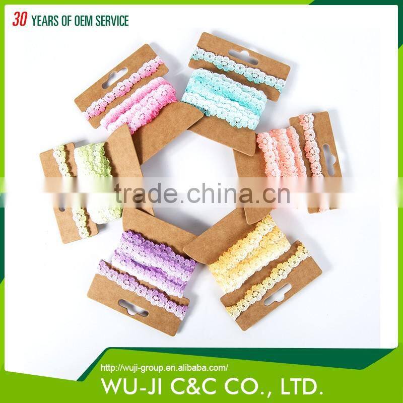 High quality cheap custom nylon bridal lace trim suppliers for garment