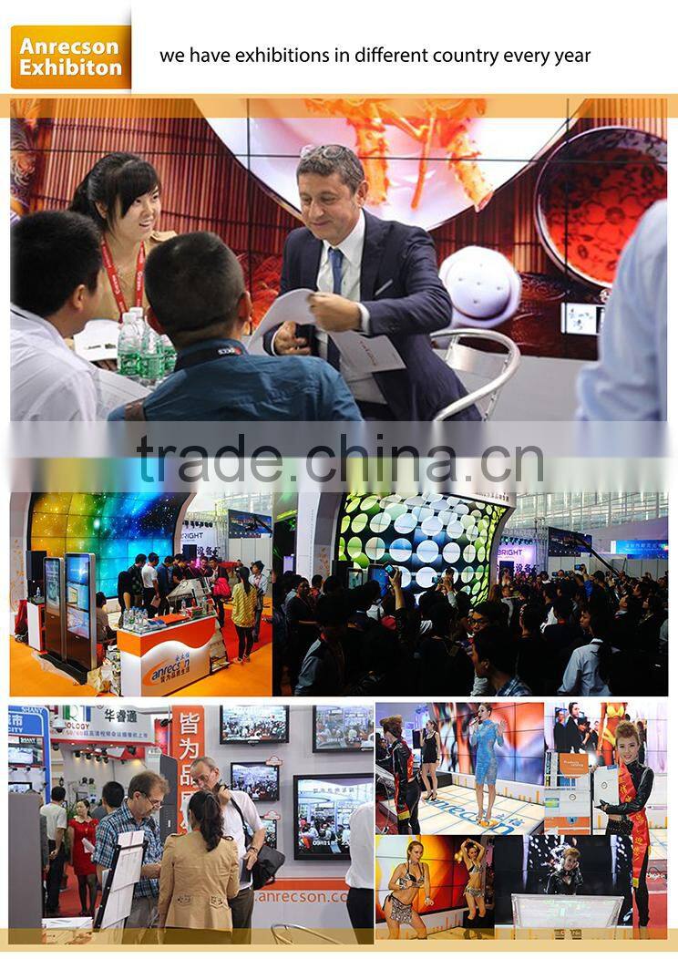 17" Industrial lcd touchscreen ip 65 monitor Embedded mount alumium bezel monitor