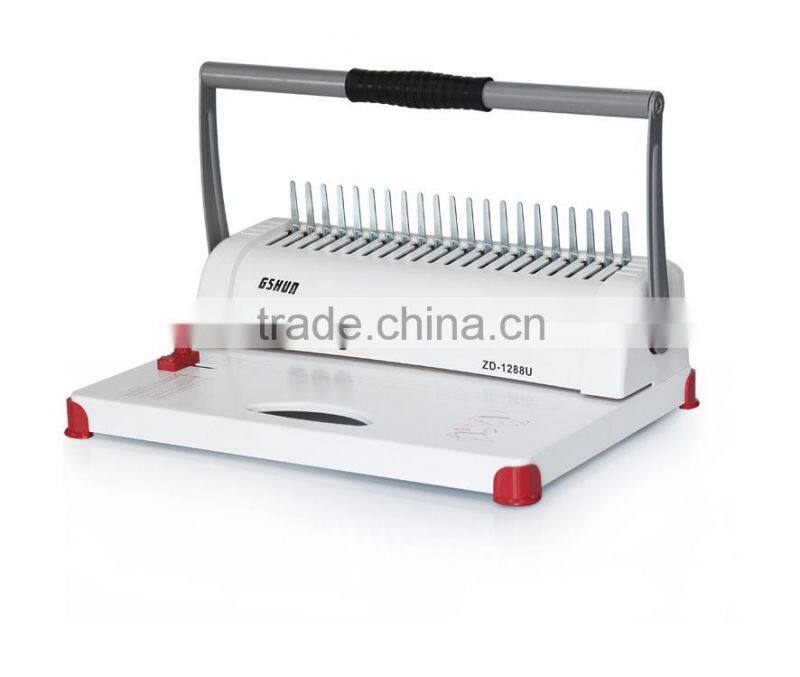 Double handle Comb Punch Binder