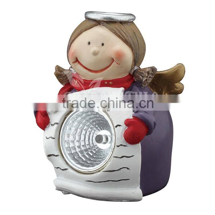 Led Santa Claus Solar Outdoor Garden resin Light and Lawn Light