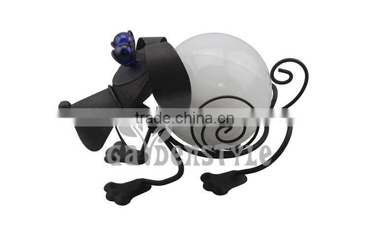 New Design Metal Garden Ornament Outdoor Light Ningbo Manufacturer