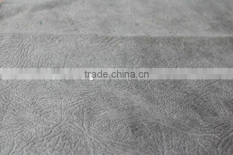 New design! 100% polyester embossed velvet fabric for sofa, upholstery fabric