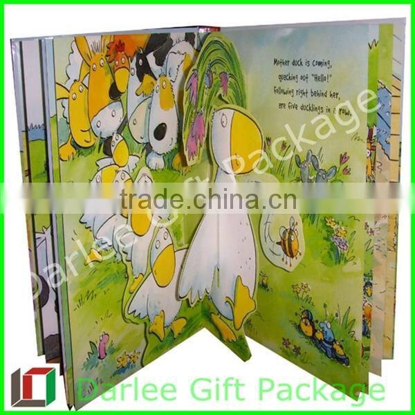 wholesale pop up book high quality custom print pop up book hardcover children book