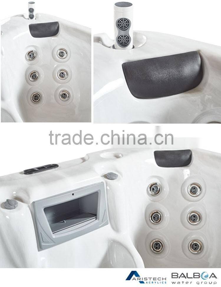 2016 New Design Home and Garden Adult External Swimming with Hot Tub with 3 Seats JY8803