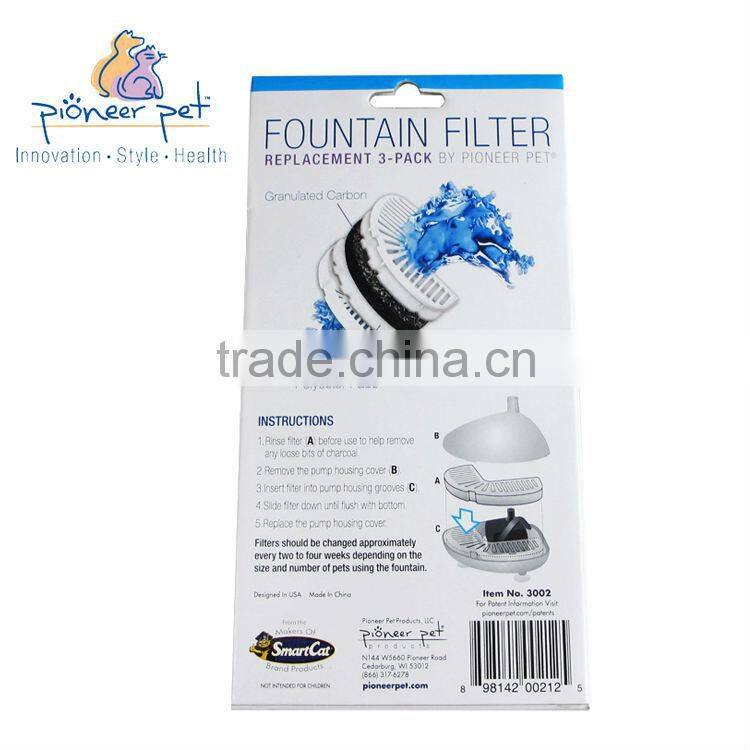 cat fountain Replacement filter 3pack