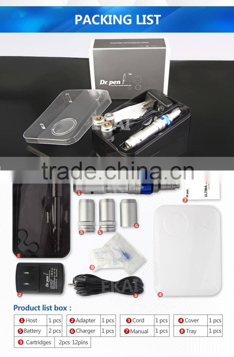 Derma pen mirco needling derma pen dermal roller Dr.pen Ultima A6 for skin treatment