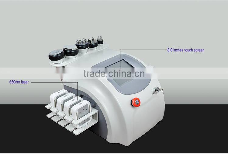 Professional RF + lipo laser + cavitation slimming machine
