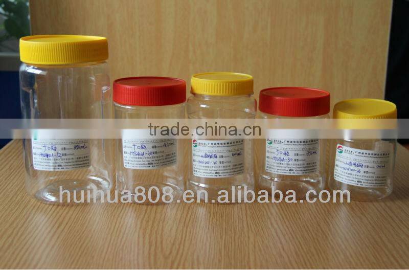Transparent plastic pet bottles/empty plastic bottles