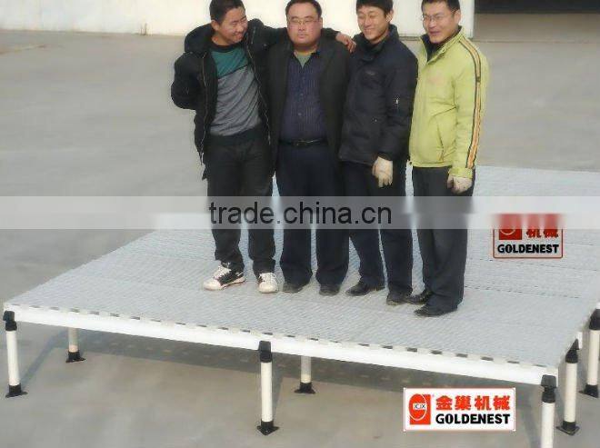 1020x600mm,1000*600mm slatted flooring with support legs and beams